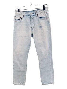 Levis 501 Original Fit‎ Light Wash Straight Leg Jeans W28 L32 PC9-12501-0236